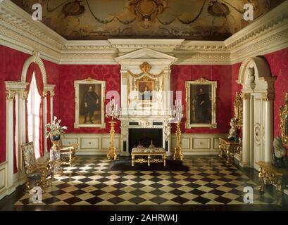 La sig.ra James Ward Thorne (designer). E-3 Inglese sala di ricevimento del periodo giacobino, 1625-55. 1932-1937. Stati Uniti. Camera in miniatura, supporti misti in questo inglese sala di ricevimento del periodo giacobino (1625-55) architettura italiana del Rinascimento e la moda contemporanea per ornamenti barocchi sono le principali influenze. Qui, la sig.ra Thorne ha richiamato in due eleganti camere a Wilton, la magnifica casa progettata per Philip Herbert, quarto conte di Pembroke. Foto Stock