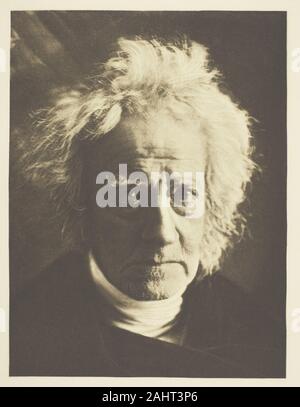 Julia Margaret Cameron. Sir John Herschel. 1867. In Inghilterra. Fotoincisione, da Sun artisti, numero 5 (1890) Foto Stock