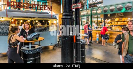 Markthalle IX, Mercato coperto IX Foto Stock