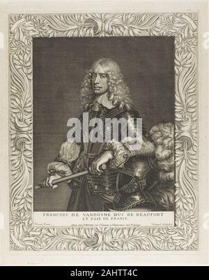 Robert Nanteuil. François de Vendôme, Duc de Beaufort. 1643-1653. La Francia. Incisione su carta Foto Stock