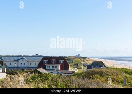 Wenningstedt; Meer, Strand, Dünen, Wenningstedt; Sylt, Schleswig-Holstein, Germania Foto Stock