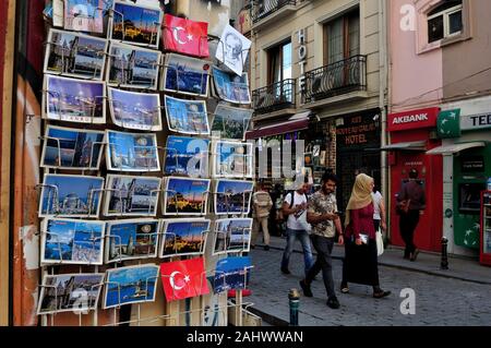 Negozio di Istanbul - lo stretto del Bosforo - TURCHIA Foto Stock