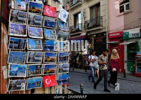 Negozio di Istanbul - lo stretto del Bosforo - TURCHIA Foto Stock