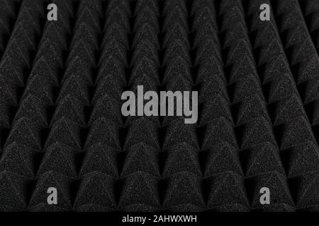 Spugna acustica - schiuma acustica - ritardante di fiamma 50 Piramide dns spugna. Foto Stock