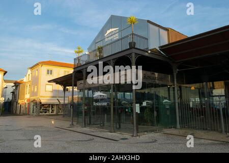 Mercado do Peixe ( mercato del pesce ) nella zona centrale del Portogallo Aveiro Foto Stock