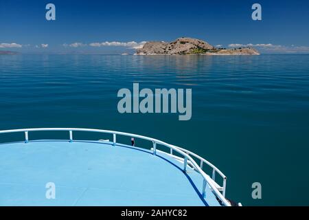 Isola di Akdamar Foto Stock