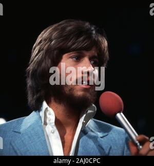 4-3-2-1 caldo e dolce, Musiksendung, Deutschland 1970, Gaststar: Barry Gibb Foto Stock