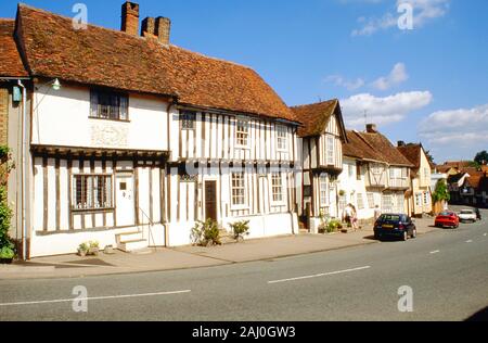 Lavenham, Suffolk, Inghilterra Foto Stock