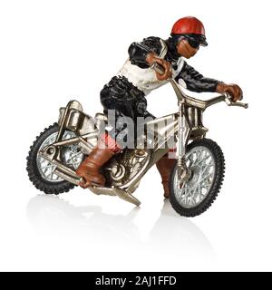 Un vintage retrò speedway moto Foto Stock