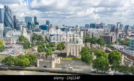 Londra. Torre di Londra Foto Stock