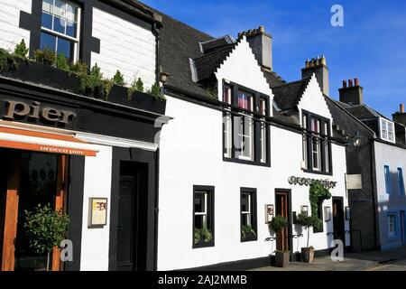 Ristorante, Edimburgo Street, South Queensferry, Edimburgo, Scozia, Regno Unito Foto Stock