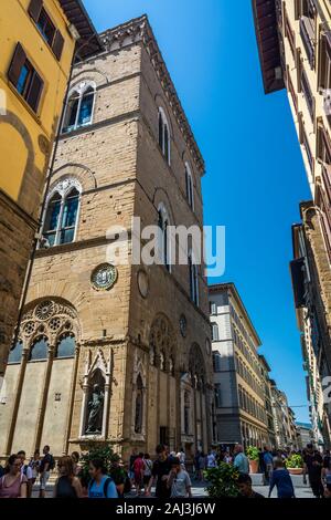 Firenze, Italia - Giugno 5, 2019 : Firenze è la città capitale della regione Toscana, in Italia. Essa attrae milioni di turisti ogni anno, e l'UNESCO Foto Stock