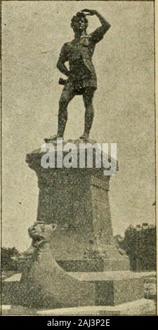 Un souvenir ufficiale programma della ventiquattresima accampamento nazionale, Boston, Massachusetts, agosto 1890, del grande esercito della Repubblica; inoltre quarta convenzione navale nazionale Veteran's Association, e l'ottavo Convegno Annuale della donna di rilievo Corps . La Legione leale e la Grand Army sono quasi identici e manyveterans hanno un abbonamento in entrambe le organizzazioni. 3.3 Storica Boston. LIEF, IL NORSEMAN. Commonwealth Aenue, correndo ad ovest da thePubHc giardino, è una delle più belle strade inAmerica. Lungo il suo ampio percorso centrale sono scatteredseveral bello monumenti. Di questi, la maggior parte Foto Stock