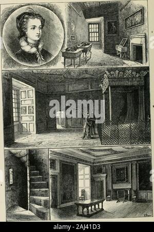 Cassell è vecchia e nuova Edimburgo: la sua storia e il suo popolo e i suoi luoghi . La regina Maria Apartments, il Palazzo di Holyrood.. Q.een Mar,-; =, cena-rooo,; 3. B=A-roo",; 4, Led accidenti.eys camera ; 5, Private S.a.rcase. 14 Canongate.] Il conte di SEAFIELD E L'Unione. 33 Signore Lomes matrimonio-che Lome knownas meglio il luckless Earl di Argyle-con Lady ]LaryStuart, della casa di murena. Nella terrazza più alta del vecchio giardino anancient thorn-albero è stato sottolineato come avente beenplanted dalla regina Maria-un popolare illusione, bornof la storia che la casa apparteneva alla herbrother, il sottile Regent; ma Foto Stock