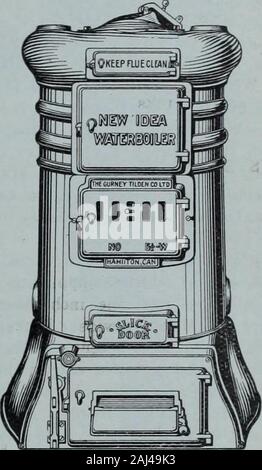 Meccanica Contracting & Plumbing gennaio-dicembre 1909 . : 3^8) &gt;*.-"&GT; id in modo hanno ridotto le connessioni o tocca ping alla caldaia. Noi non knowjust quali sono le capacità dei leviti di fronti, ma sembra che a52-gallone caldaia è piuttosto piccola per un useon 2 fire , camera gamma. Estrarre il finecorsa devono essere fornite al punto più basso nella circolazione pipesso che qualsiasi accumulo di sedimentcan facilmente essere cancellati dai tubi. Nuova idea caldaie. Il Gurney-Tilden Co., Hamilton,che sono state realizzare radiatori formany anni hanno ora aggiunto al theirline la nuova idea di caldaie, per whicht Foto Stock