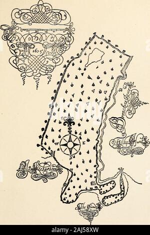 Edward Jessup di West Farm, Westchester Co., New York e i suoi discendenti : con una introduzione e una appendice, quest'ultimo contenente i record di altre famiglie americane del nome con alcune note aggiuntive . intheir il possesso e il godimento dei locali. Conoscere Yee che da vertueof la Commissione e competente dato ai mee dal suo Royall Highnessethe Duca di Yorke, ho pensato fitt a ratificare, Confirme, e concedere untoEdward Jessop suddetta, il suo Heires e Assignes, il Moyety o uno halfeof ribalta menconed Parcell o tratto di terra, insieme con il Moyetyor una mezz di tutti i th Foto Stock