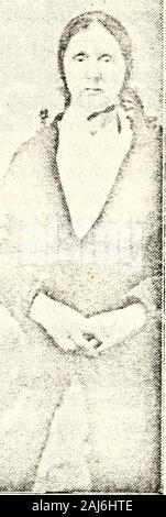 Keese storia di famiglia e genealogia, dal 1690 al 1911 . Stephen R. Keese Sarah H. Keese K e E S E STORIA DI FAMIGLIA. 37 Stephen R. Keese. Stephen R. Keese. Nato il 8° mese, 30th, 1801, in Clintoncounty, New York. Sua madre è morta ere giacciono raggiunto twelfthyear ins e Stephen andò a vivere con lo zio, William Keese,dove rimase fino a quando il suo padre si sposò nuovamente, quindi giacciono cameon di Ohio e ha contribuito a chiarire due aziende agricole in che cosa è nowMorrow county, uno situato sulla riva est di allume Creek,circa dieci o dodici miglia a sud est di Cardington, le miglia otherthree norths est, vicino a Weston meeting house. Foto Stock