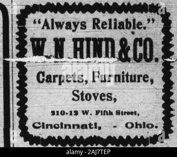 Boone County Recorder . ohave state con noi il passato twoyears,l'ex come pastore sulla Peters-burg circuito, lascerà giovedì fortheir nuova casa presso la Columbia, whereBro. Pilow avranno carica di twochurches. Questi giovani madea ospite di friendB qui e in altri appuntamenti ed è con re-gret che siamo parte con loro e li wewish unbounded successo nel campo theirnew del lavoro. m &LT;m ? La sfera di Pietroburgo willplay team il team di Burlington a parkhere nel pomeriggio di sabato prossimo. Thiswill essere uno dei migliori giochi di theseason. Uscire e vedere. Gamecalled a 2:30. B08NE ALTA Foto Stock