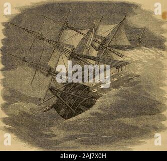 Uomo a mare : O, una storia di avventura marittima, esplorazione e scoperta, sin dalla più tenera età al tempo presente ... . Il dovere di acknowledgeour indebitamento a non tener conto di tale rifiuto che la Provvidenza che detiene- mare nel cavo della sua mano. Non a noi, Signore 0, notunto noi, ma al tuo nome, essere tutta la gloria. Mi auguro che la daywill non arrivano mai quando, in tutte le nostre opere si rifiutano toacknowledge il non tener conto di tale rifiuto mano di un divino e almightyPower. . Ci sono nessuno qui, sono certo, il cui cuore nonsono traboccante di sentimenti di più vivaci di gratitudine a Dio inview del grande lavoro che è stato Foto Stock