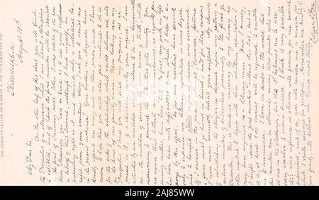 La vita di Edgar Allan Poe .. . Lo stilo. 115 dopo tutto è sul suo proprio gusto, suono judg-mento e grande capacità generali per il compito, Cheil pubblico avrà luogo la più ferma fiducia. Foto Stock