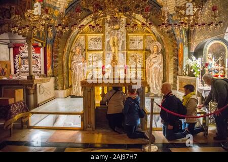 Israele. 27 Mar, 2019. Israele 2019: impressioni di Israele - Marzo/Aprile - 2019 Gerusalemme la Chiesa del Santo Sepolcro | Utilizzo di credito in tutto il mondo: dpa/Alamy Live News Foto Stock