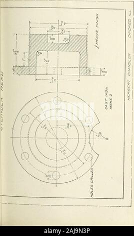 Dell'enciclopedia di ingegneria meccanica; un riferimento generale lavoro caporedattore Howard Monroe Raymond assistita da un corpo di ingegneri meccanici, tecnici e progettisti della più alta levatura professionale . i. Foto Stock