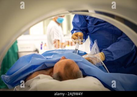 Urgences adulte d'Onu il Centre Hospitalier Foto Stock