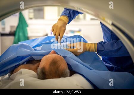 Urgences adulte d'Onu il Centre Hospitalier Foto Stock