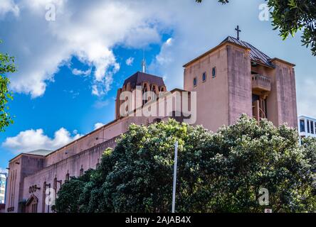 Cattedrale di San Paolo, da Cecil legno, 1954-1998, Wellington, Nuova Zelanda Foto Stock