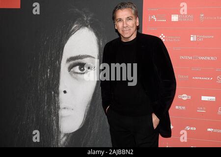 Torino, Italia - 22 November, 2019: Maurizio Zaccaro in posa per una foto durante la cerimonia di apertura della trentasettesima edizione del Torino Film Festival. Credito: Nicolò Campo/Alamy Live News Foto Stock