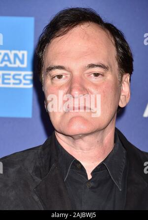 PALM Springs, CA - 02 gennaio: Quentin Tarantino assiste il trentunesimo annuale di Palm Springs International Film Festival Film Awards Gala a Palm Springs Convention Center on gennaio 02, 2020 in Palm Springs, California. Foto Stock