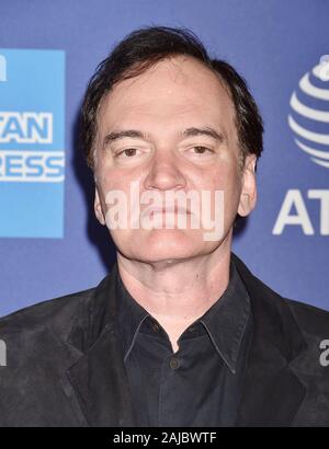 PALM Springs, CA - 02 gennaio: Quentin Tarantino assiste il trentunesimo annuale di Palm Springs International Film Festival Film Awards Gala a Palm Springs Convention Center on gennaio 02, 2020 in Palm Springs, California. Foto Stock