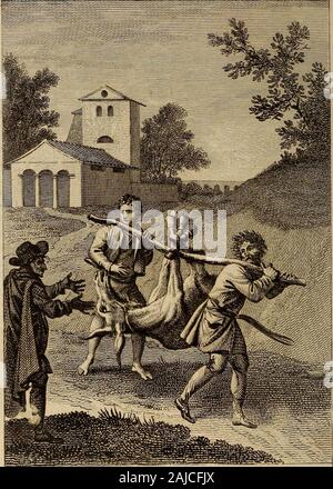 Fables de La Fontaine . lination ; Le tout à lestimation. Ce fut dans la ville dAthènes * Que cette rencontre arriva. Petits et grands, tout approuvaLe partage et le choix : Esope seul trouva Quaprès bien du temps et des peines les gens avoient pris justement Le contre-Pied du testamento.Si le défunt vivoit, disoit-il, que lAttique Auroit de reproches de lui! Commento! Ce peuple, qui se piqueDêtre le plus astuto des Peuples daujourdhui,un si mal entendu la volonté suprêmeDun testateur! Ayant ainsi parlé, Il fait le partage lui-même,Et donne à chaque soeur molto onu contre son gré; Rien qui mettere être c Foto Stock