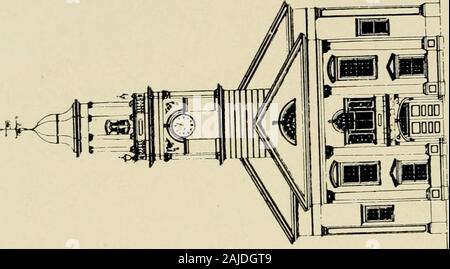 Alcuni vecchi tempo case di riunione del Connecticut Valley . Chiesa CONGUEOATIOXAL, Williamsburg, MASS. liBH ll. Pi DQDDJ fe di ^ II Foto Stock