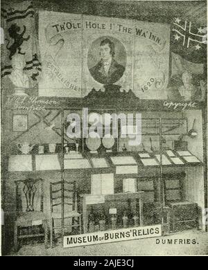 Dumfries and district post office directory .. per 1911 e 1912 . 141 High Street, Dumfries. XX. Annunci pubblicitari. Mole r il Wa Inn. Establisliecl ±GQO. IBS Strsiet Hbgh, Dumfrbes. La nostra collezione di Burns lo spettacolo della città.In particolare i poeti famosi onorario di Dumfries Burgess biglietto. Vini, alcolici e birre di altissima qualità soltanto conservato. JOHN THOMSON, titolare. Foto Stock