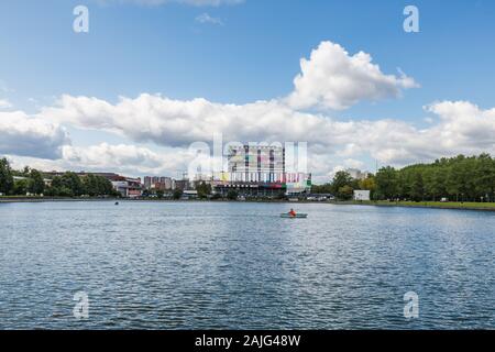 Kuskovo broadcasting center a Mosca, Russia. Mosca, Russia - 06 agosto 2019. Foto Stock