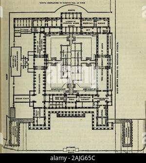 Il manuale pittorico di Londra : comprendente la sua antichità, architettura, arti, produzione, commercio, sociale, letterari e le istituzioni scientifiche, mostre e gallerie d' Arte : insieme con qualche conto dei principali borghi e località più belle ; illustrato con duecento e cinque incisioni su legno, da Branston, Jewitt e gli altri e una nuova e completa mappa, inciso da Lowry . ing Le mystère-rious iscrizioni sui monumenti egiziano. Questa pietra porta la stessa iscrizione in tre diversi personaggi, uno in geroglifici, onein un carattere scritto chiamato enchorial, un Foto Stock