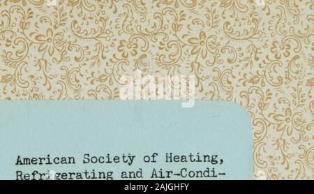 Transazioni - La Società americana di impianti di riscaldamento e di refrigerazione e condizionamento aria ingegneri . J. Società americana di riscaldamento,refrigerare e Air-Condi-tioning EngineersTransactions ^ieil unità organizzativa. Engiiicermg SI PREGA DI NON REMOVECARDS o scivola da questa tasca LJNIVERSITY DI TORONTO Libreria ^NQlN ^^^RASE Foto Stock