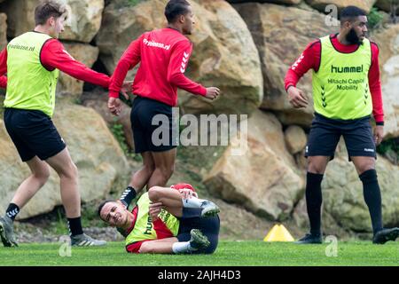 ESTEPONA, 04-01-2020, calcio, , olandese eredivisie, stagione 2019-2020, FC Emmen player Hilal Ben Moussa, durante il corso di formazione in Estepona Spagna Foto Stock