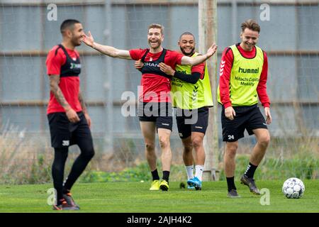 ESTEPONA, 04-01-2020, calcio, , olandese eredivisie, stagione 2019-2020, FC Emmen player Michael De Leeuw, durante il corso di formazione in Estepona Spagna Foto Stock
