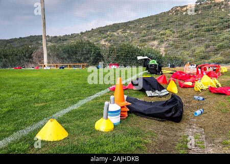 ESTEPONA - 04-01-2020. Eredivisie voetbal, stagione 2019-2020. Ingranaggio durante la formazione di Estepona, Spagna. Foto Stock