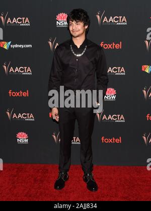 03 Gennaio 2020 - Hollywood, California - XOLO. 9 Australian annuale Accademia di Cinema e Televisione arti (AACTA) premi internazionali. (Credito Immagine: © Billy Bennight/AdMedia via ZUMA filo) Foto Stock