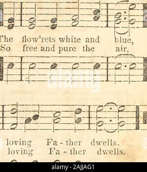 Il cantante di scuola : o, coro giovani's companion: una scelta raccolta di musica originale e selezionata, per i bambini delle scuole di canto, Sabbath scuole, scuole pubbliche, accademie, selezionare le classi, ecc .. Inoltre, un corso completo di istruzione negli elementi di musica vocale, fondata sul sistema tedesco di Kübler . E li alimenta con hisHis respiro sembra rugiada flottante,vi. Su Al Pino - notti qua, su Al-pine notti qua aOn Al Pino - notti qua, su Al -pine notti qua a. Foto Stock