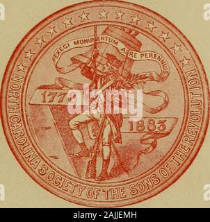 La membership e registro ancestrale, leggi e charter della Carolina del Nord la società dei Figli della Rivoluzione, compresa anche la costituzione della società generale, ecc .. 1898 . Un U i^t niion. T^ 1S9B. Dons 0-f thereYo!M4io-n. NaytH^Ci^voiiinsi "", ,^l'appartenenza e registro ancestrale,DA-LEGGI E CARTA della Carolina del Nord la società figli oi ti?e Hcpolution, INCLUDTNG ANCHE LA COSTITUZIONE DEL GENERALSOCIETY, ecc. RALEIGH, North Carolina, 12 maggio 1898. Complleb Bg ITlarsf^tutti DeCancey ^aytooob, Segretario. Primo registro rilasciato dalla società. 1898 ^ preme op Edwards & Brou Foto Stock