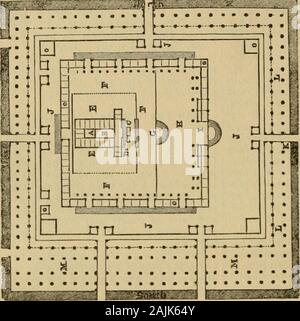 Il Vangelo di Luca : un commento popolare su una base critica, progettato specialmente per i pastori e le scuole domenicali . Sacerdote all altare. la porta del tempio si ergeva la gr"atbrazen altare degli olocausti e Luca I. B. C. 6. 11 Allora gli apparve un angelo del Signore intorno al tempio era un tribunale o enclo-sicuro, in cui nessuno ma sacerdoti mightenter. Scendendo dodici passi wasanother cmirt, racchiudente l ex, io ho nit di Israele, in cui. Pianta del Tempio nel tempo di Cristo. A. Santo dei santi. B. luogo santo. C. Altare di BurntOfiferings. D. sfacciato Conca. E. Corte dei sacerdoti. F Foto Stock