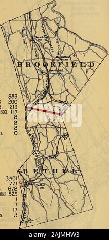 Documenti pubblici dello Stato del Connecticut . Una popolazione 1890. Enumerazione 19,473 1893. Registrazione 4377 1893. Media 3,064 attendancel893. 2.303 numero di distretti. 13 jrnber delle scuole. 17 dipartimenti. 64 classificato scuole. 9 : CONN COPYRIGHT 1893 DA GEO H-WALKER £ CQ.BOSTON Popolazione 1890.L'enumerazione 1893.Registration 1893.media di presenze 1893numero di distretti.Numero di scuole^ reparti. Classificato nelle scuole. Una popolazione 1890. Enumerazione 3,401893. 77La registrazione 1893. 678presenza media 1893.525numero di distretti.Numero di scuole. Reparti. Classificato nelle scuole. Scala,le miglia per un Foto Stock