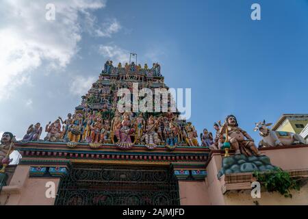 Tipico edificio religioso in Bangalore, India Foto Stock