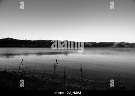 Lago di Salda nella provincia di Burdur in Turchia Foto Stock