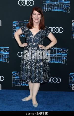 'Spie di camuffare' Premiere a El Capitan theater il 4 dicembre 2019 a Los Angeles, CA dotata di: Kate Flannery dove: Los Angeles, California, Stati Uniti quando: 05 Dic 2019 Credit: Nicky Nelson/WENN.com Foto Stock