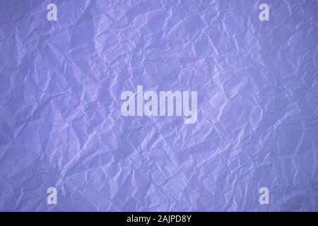 Vintage carta sgualcita sfondo, grunge texture viola. Stropicciata, abstract background. Pagina schiacciato, creasy modello di foglio Foto Stock